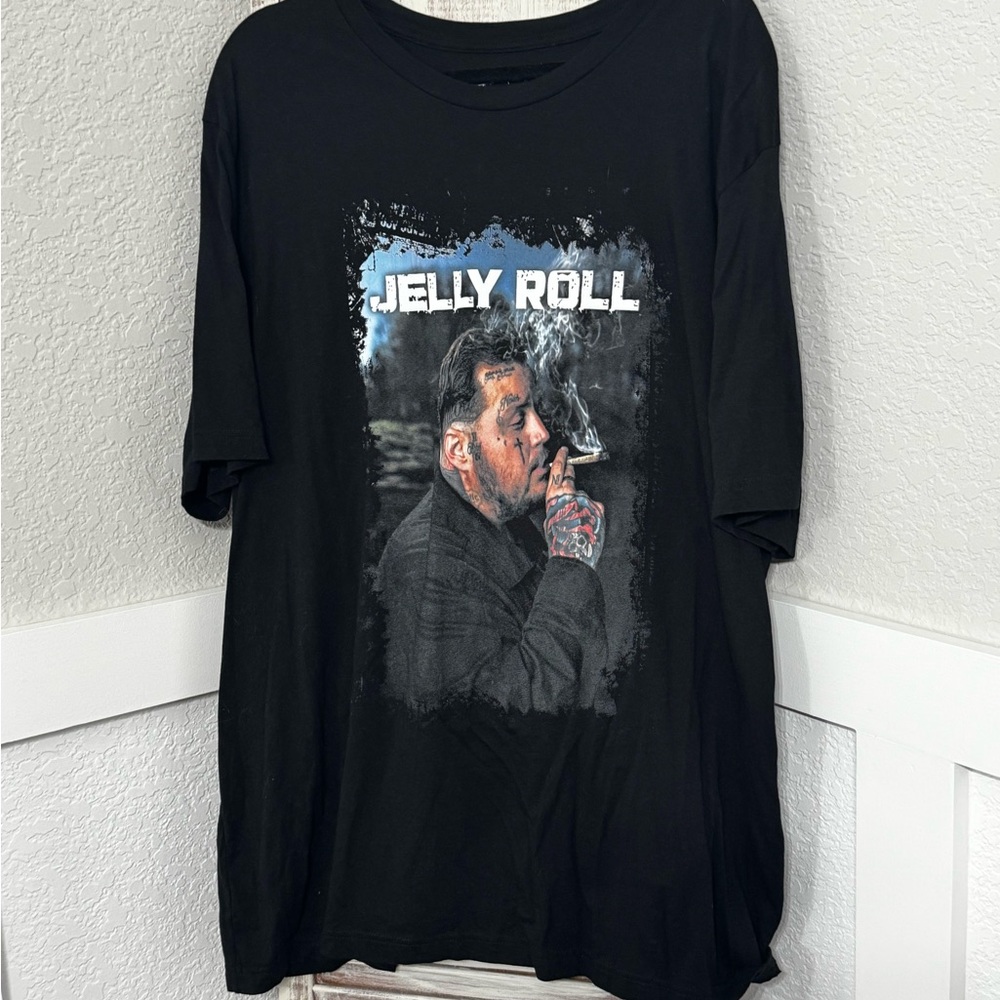 NWOT! Jelly Roll Black Graphic Tee Size 4X